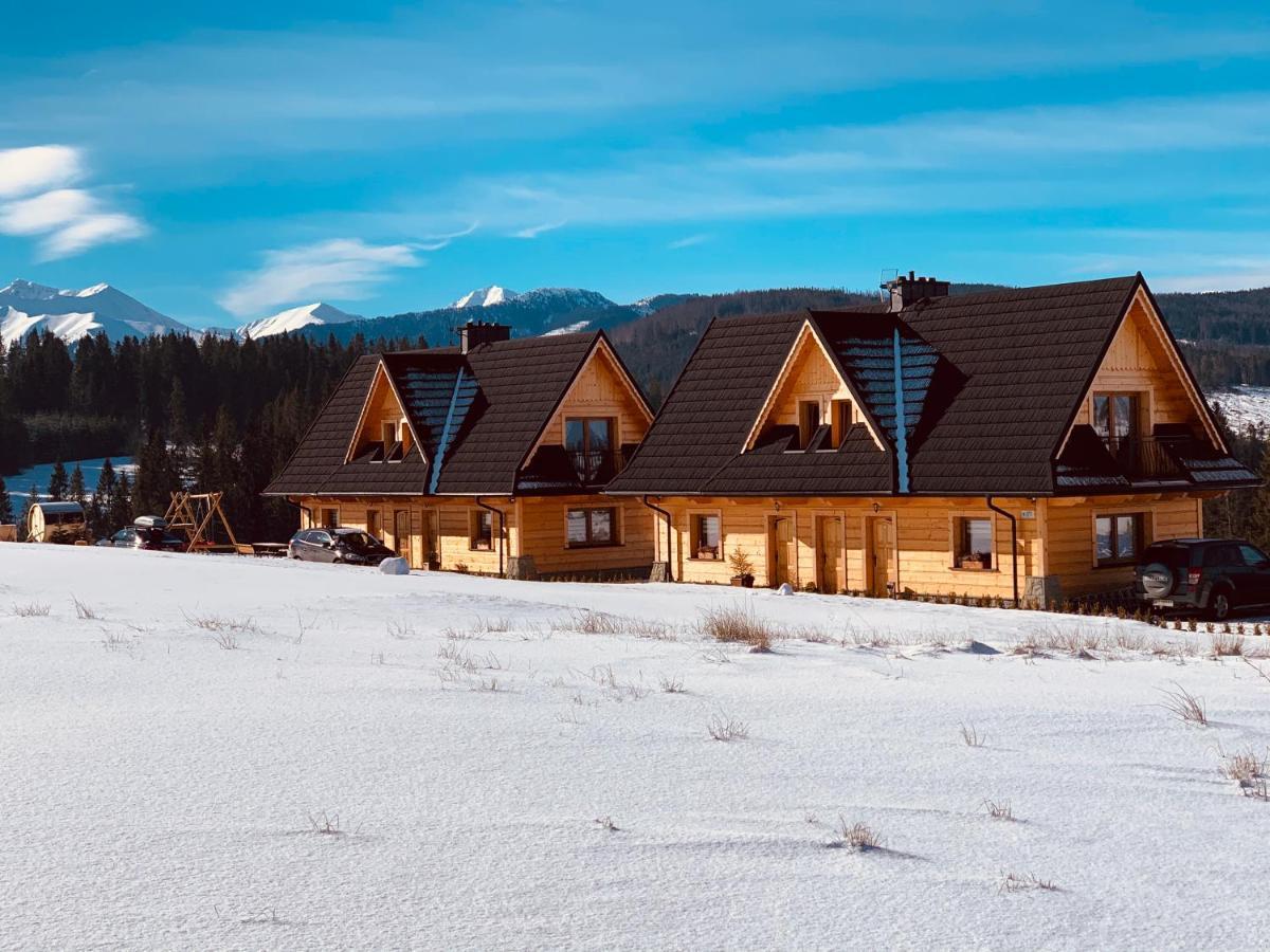 Witowianskie Domki Z Kominkiem, Jacuzzi I Sauna Dzianisz ภายนอก รูปภาพ