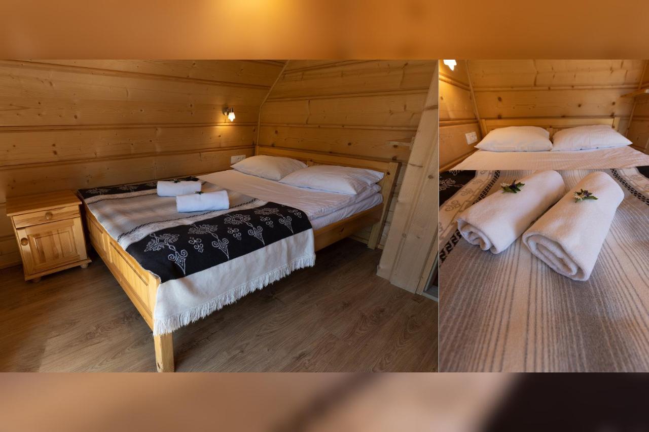 Witowianskie Domki Z Kominkiem, Jacuzzi I Sauna Dzianisz ภายนอก รูปภาพ