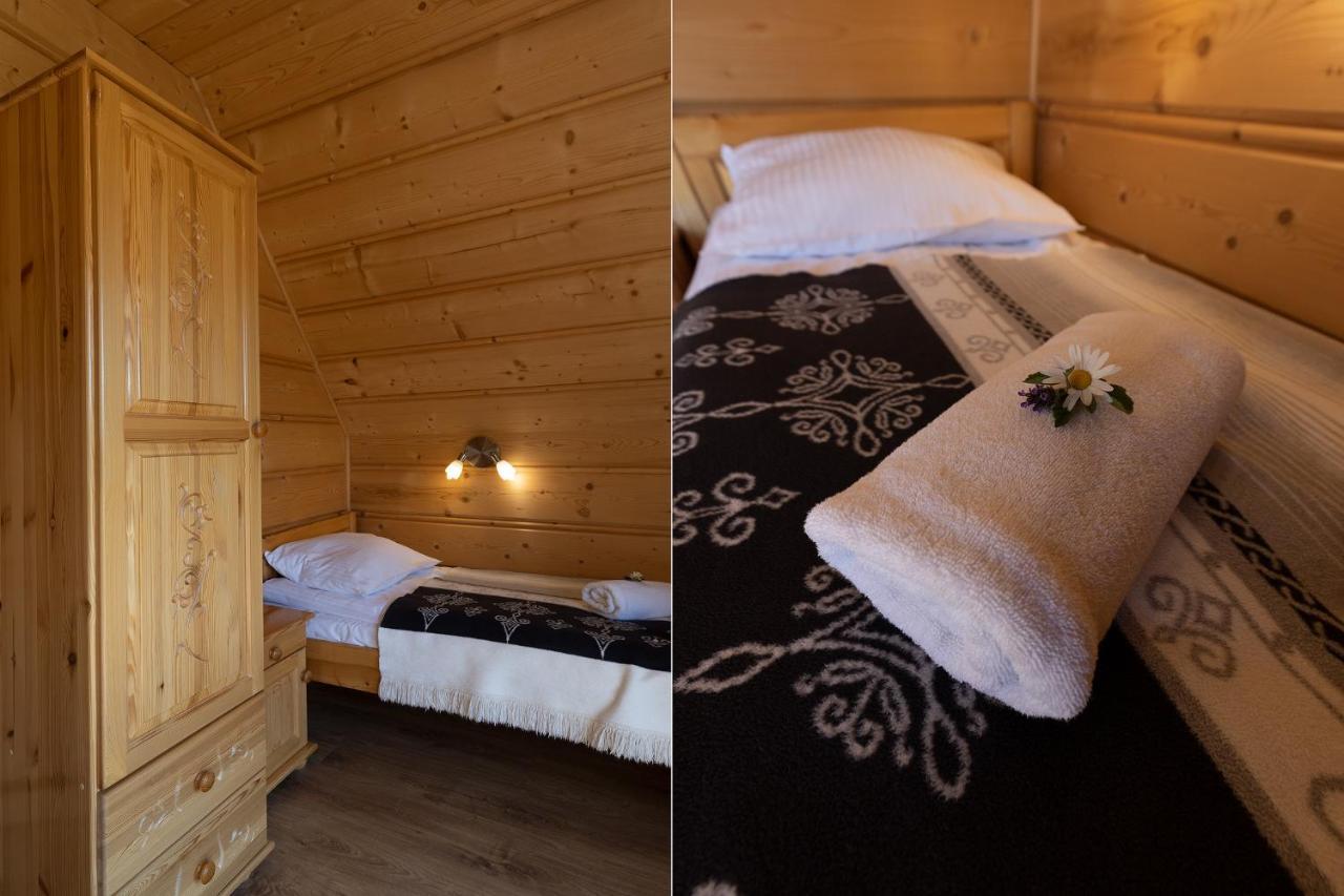 Witowianskie Domki Z Kominkiem, Jacuzzi I Sauna Dzianisz ภายนอก รูปภาพ