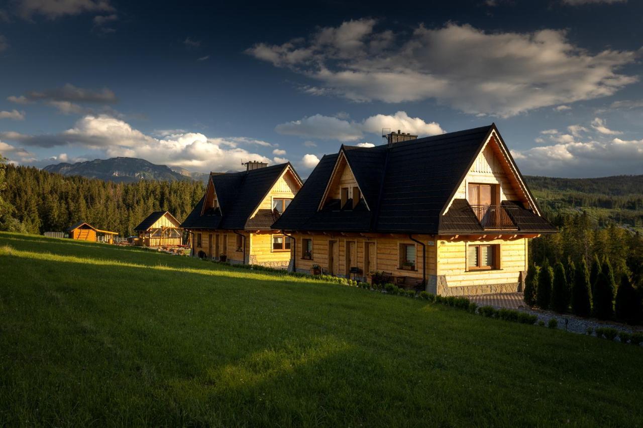 Witowianskie Domki Z Kominkiem, Jacuzzi I Sauna Dzianisz ภายนอก รูปภาพ