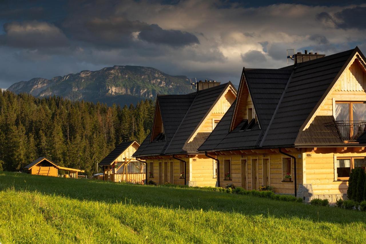 Witowianskie Domki Z Kominkiem, Jacuzzi I Sauna Dzianisz ภายนอก รูปภาพ