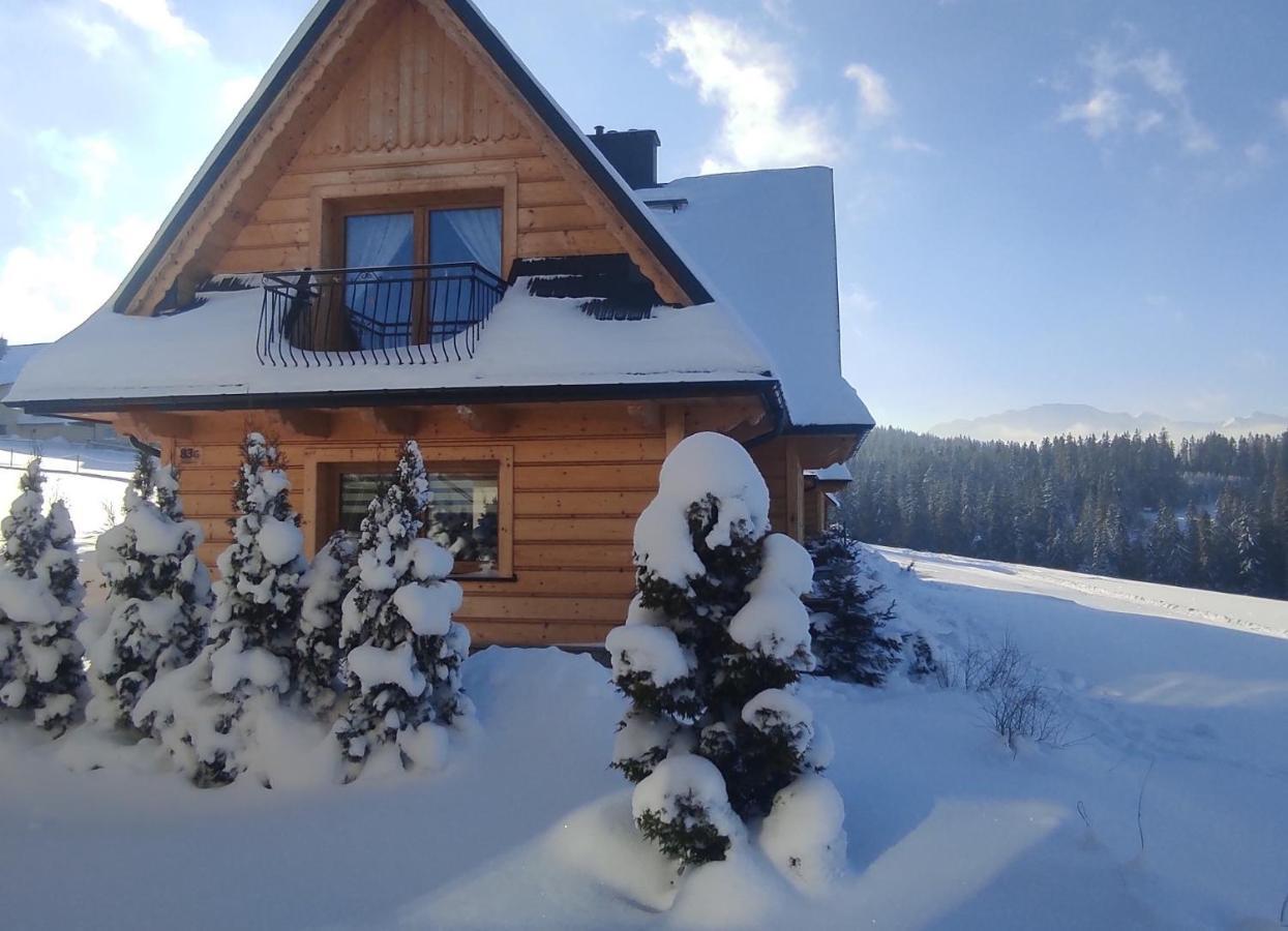 Witowianskie Domki Z Kominkiem, Jacuzzi I Sauna Dzianisz ภายนอก รูปภาพ