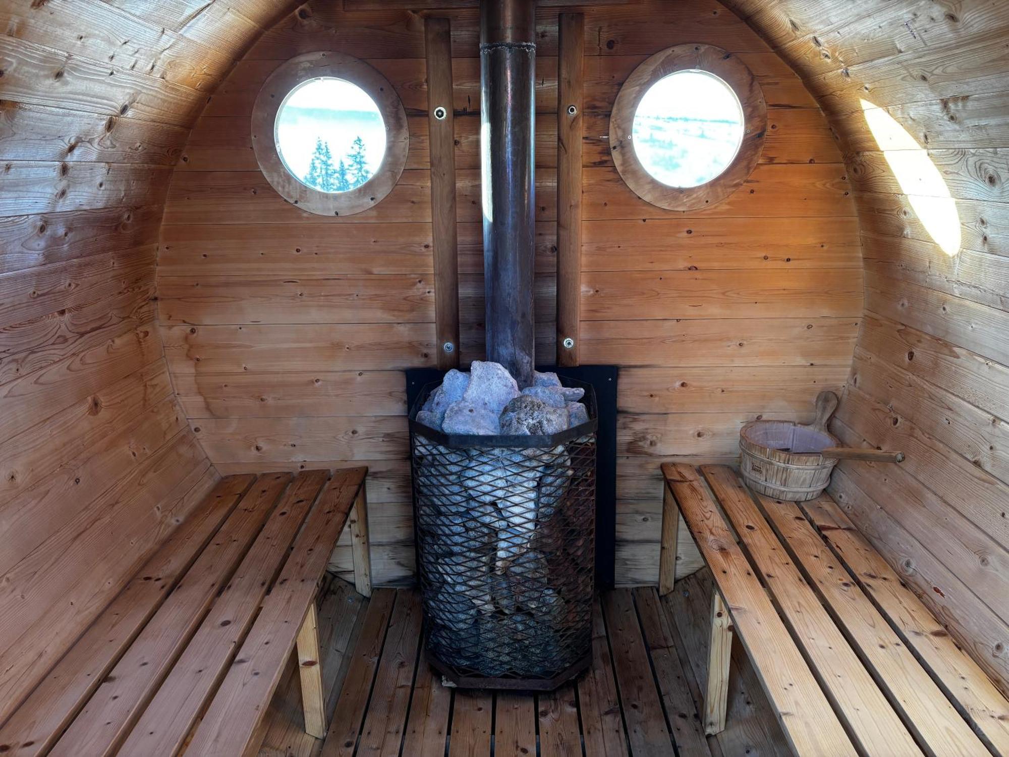 Witowianskie Domki Z Kominkiem, Jacuzzi I Sauna Dzianisz ภายนอก รูปภาพ