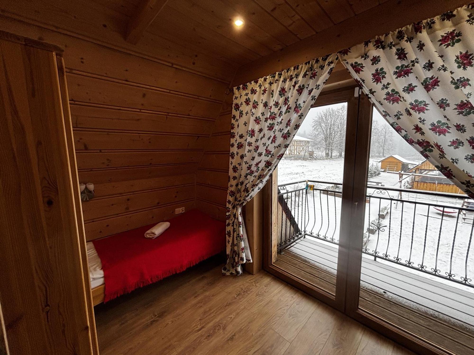Witowianskie Domki Z Kominkiem, Jacuzzi I Sauna Dzianisz ภายนอก รูปภาพ