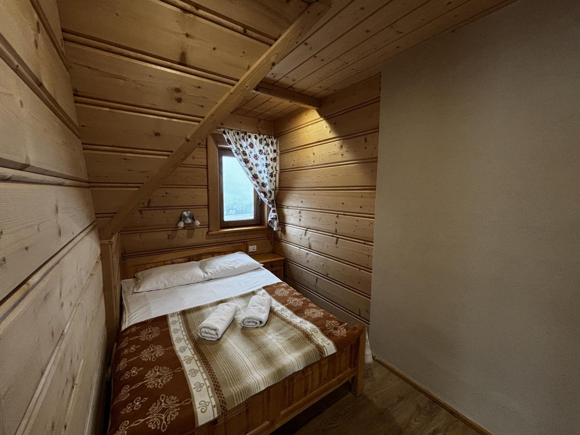 Witowianskie Domki Z Kominkiem, Jacuzzi I Sauna Dzianisz ภายนอก รูปภาพ